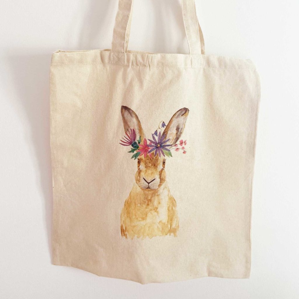 Hare Tote Bag