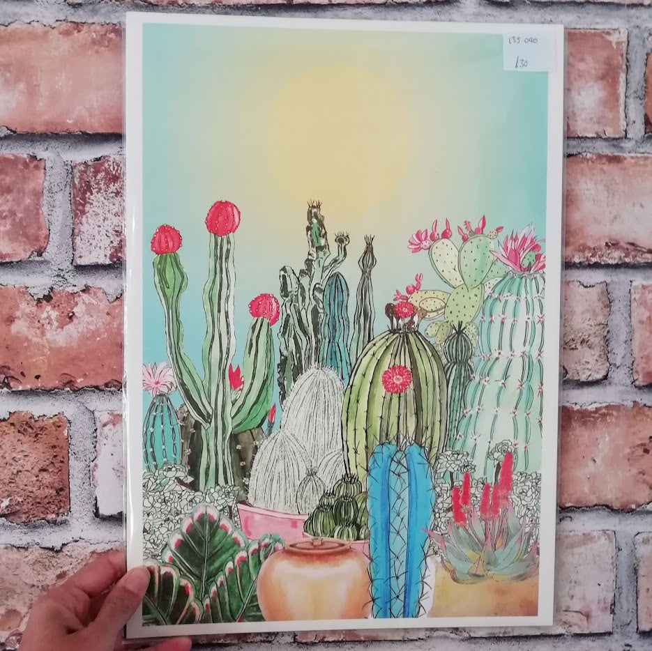 Cactus Love Print