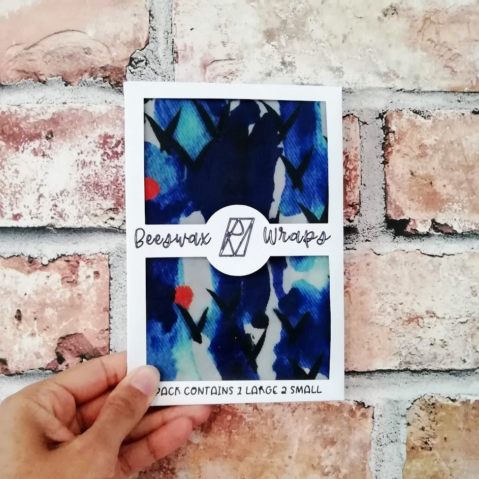 Large Beeswax Wraps Bird