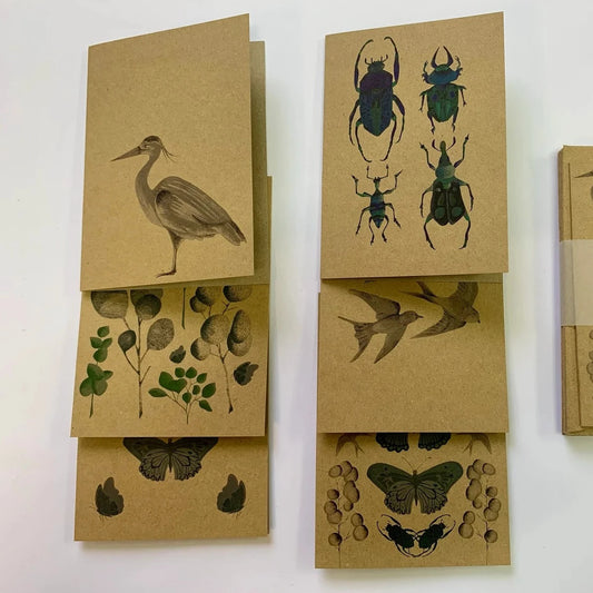 Kraft Nature Greetings Card Set