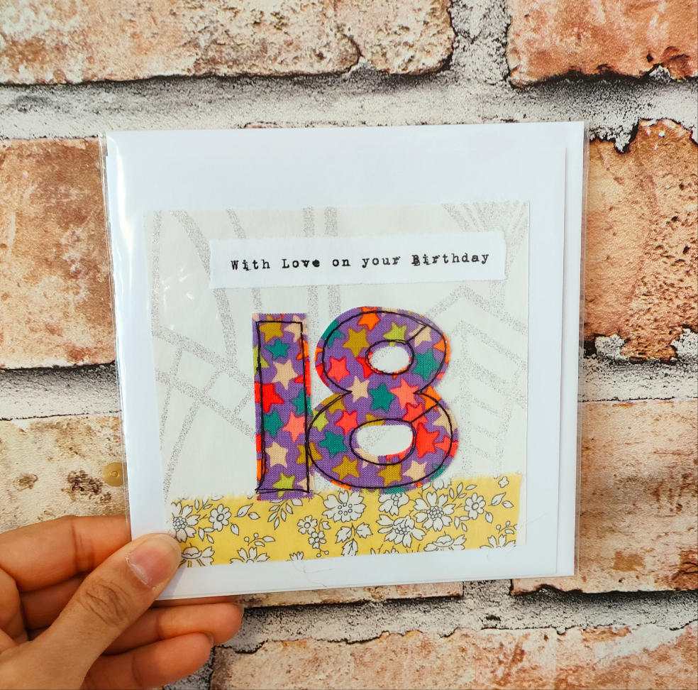 Age Birthday Card 18
