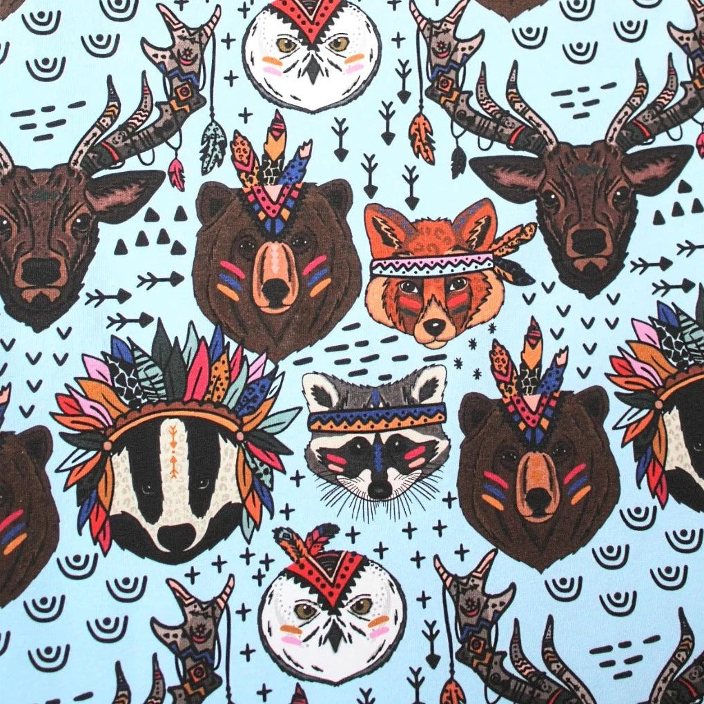 Tribal Animals Heads Snood