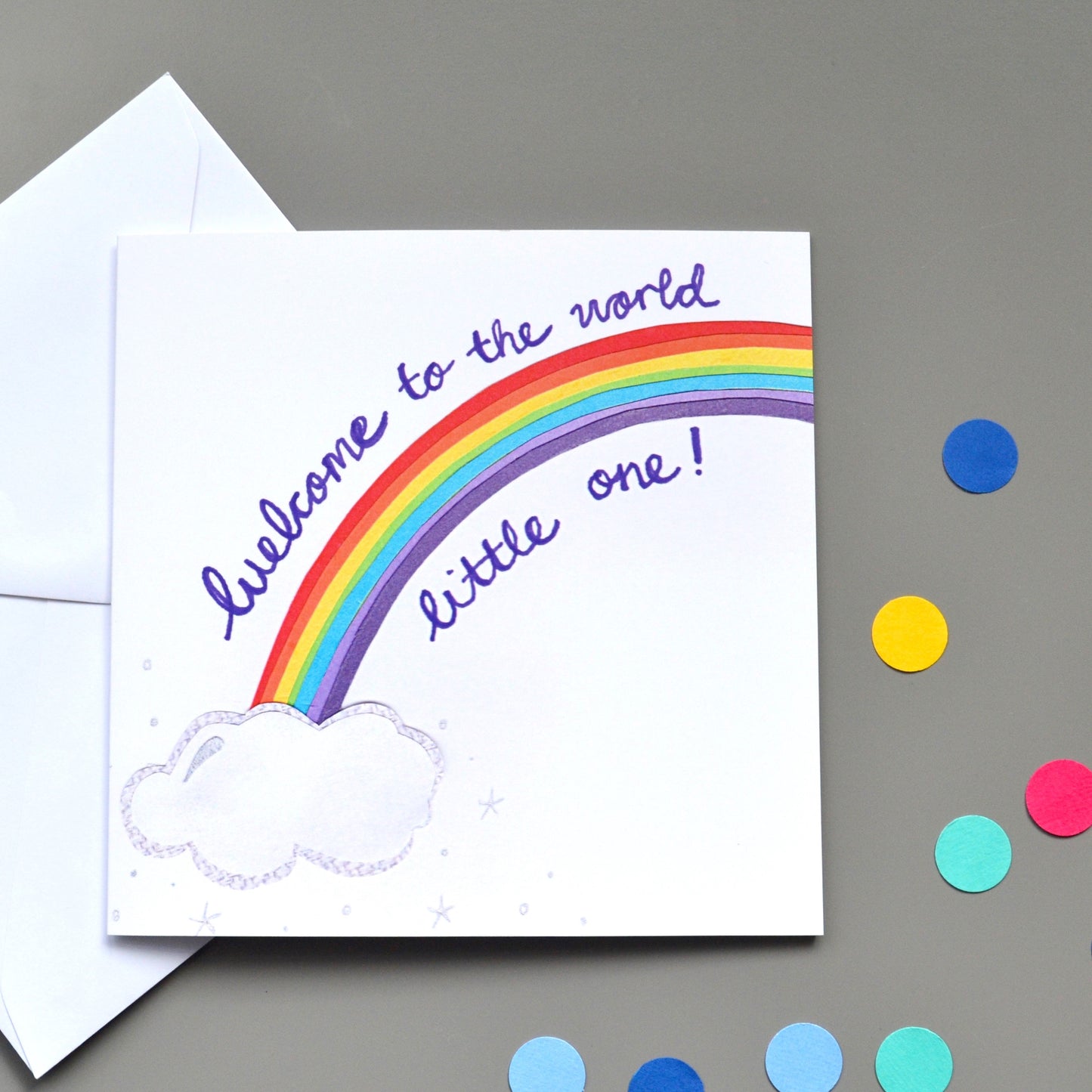 Welcome To The World Card