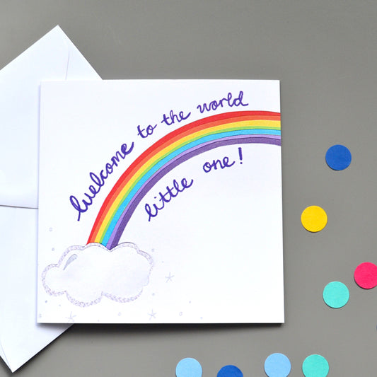 Welcome To The World Card