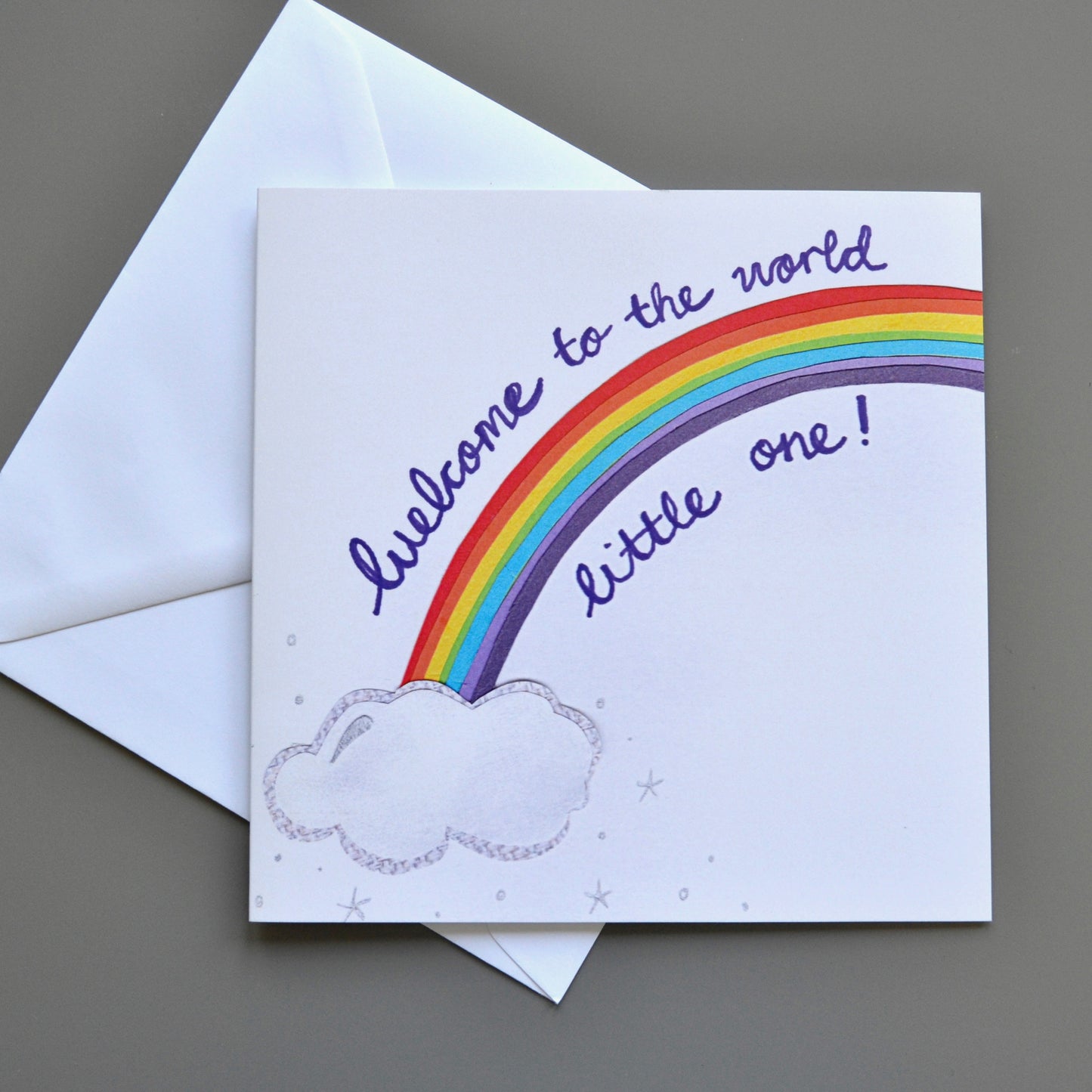 Welcome To The World Card