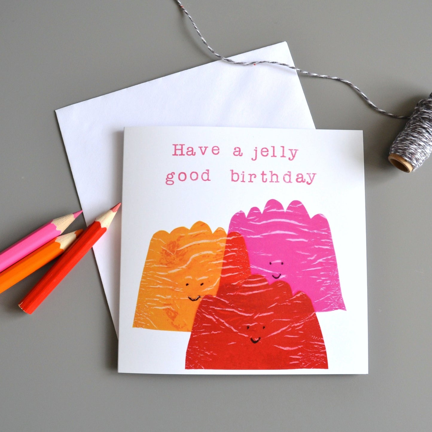 Jelly Good Birthday Card
