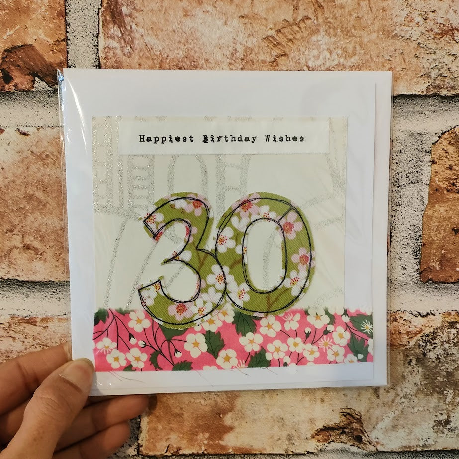 Age Birthday Card 30