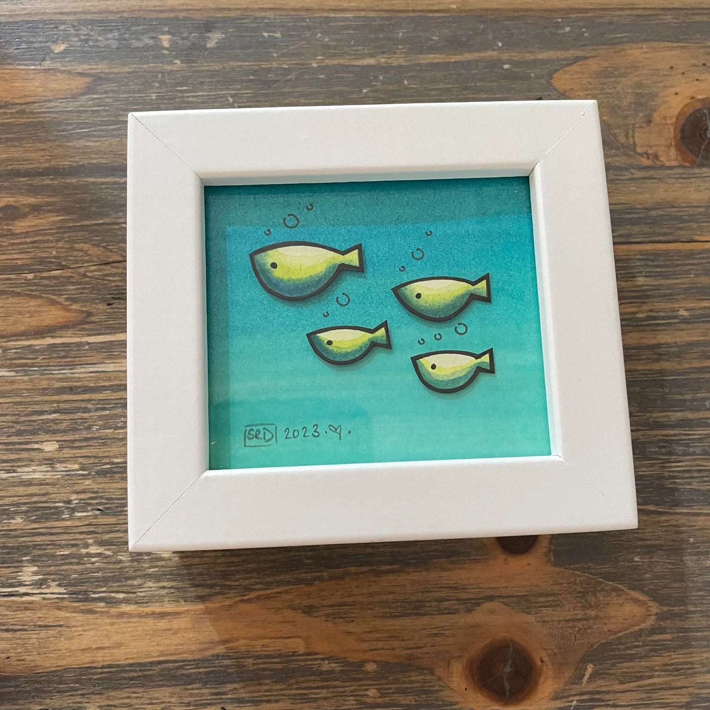 Miniature Framed Watercolours