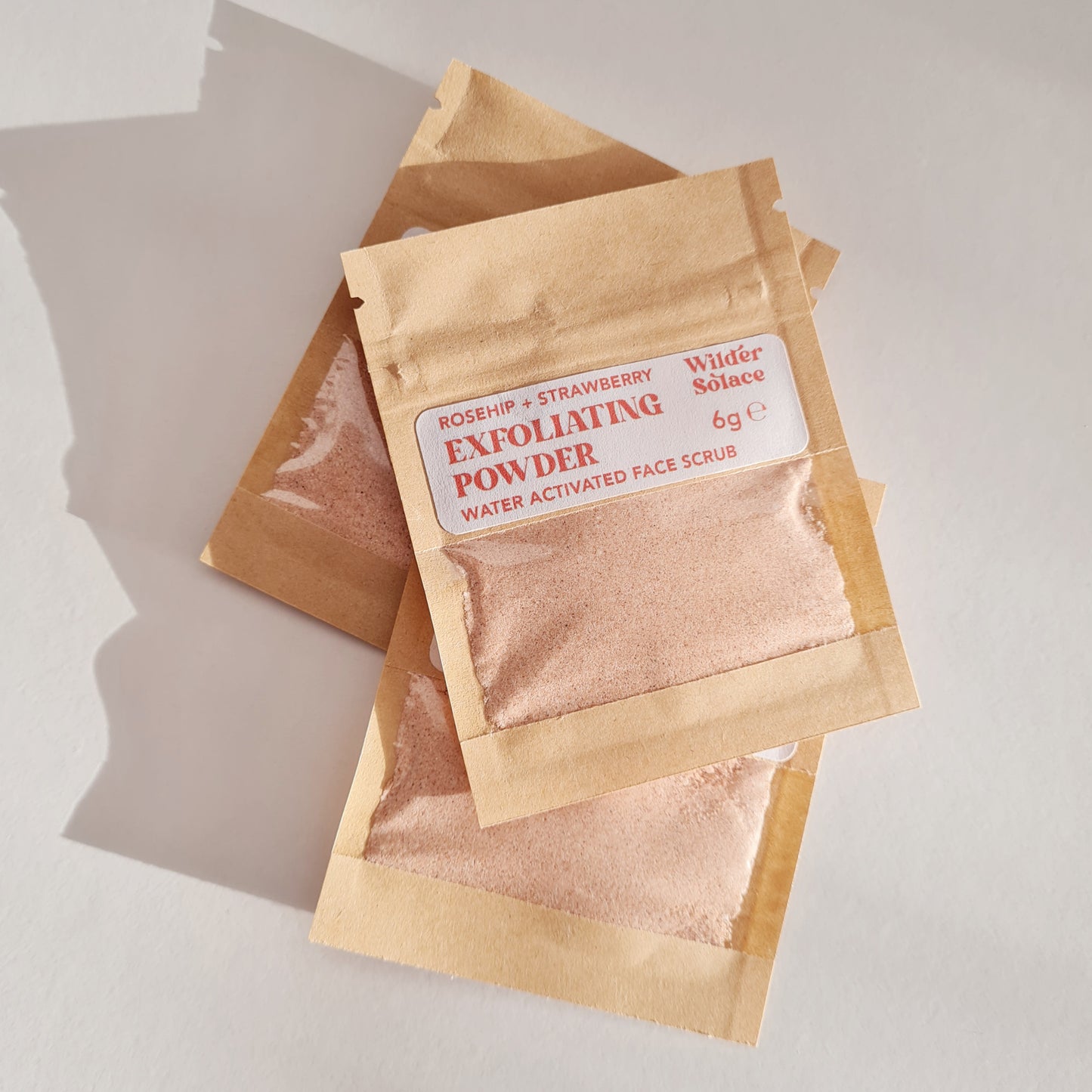 Rosehip and Strawberry Exfoliating Powder