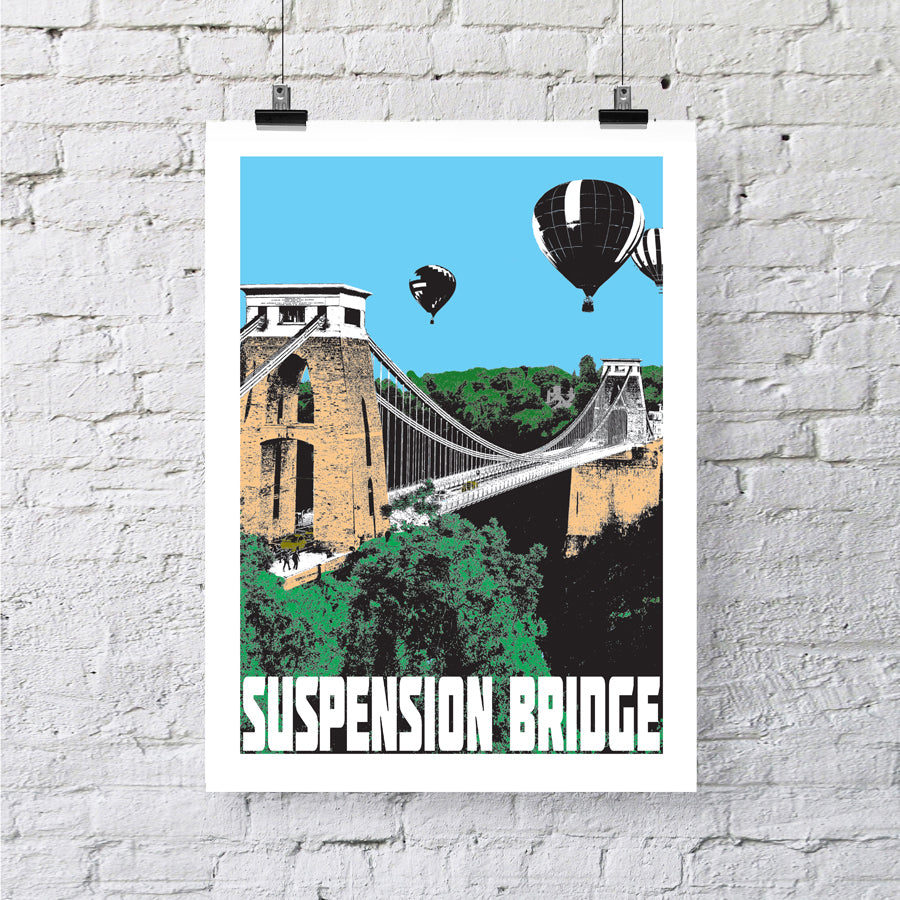 Suspension Bridge Print