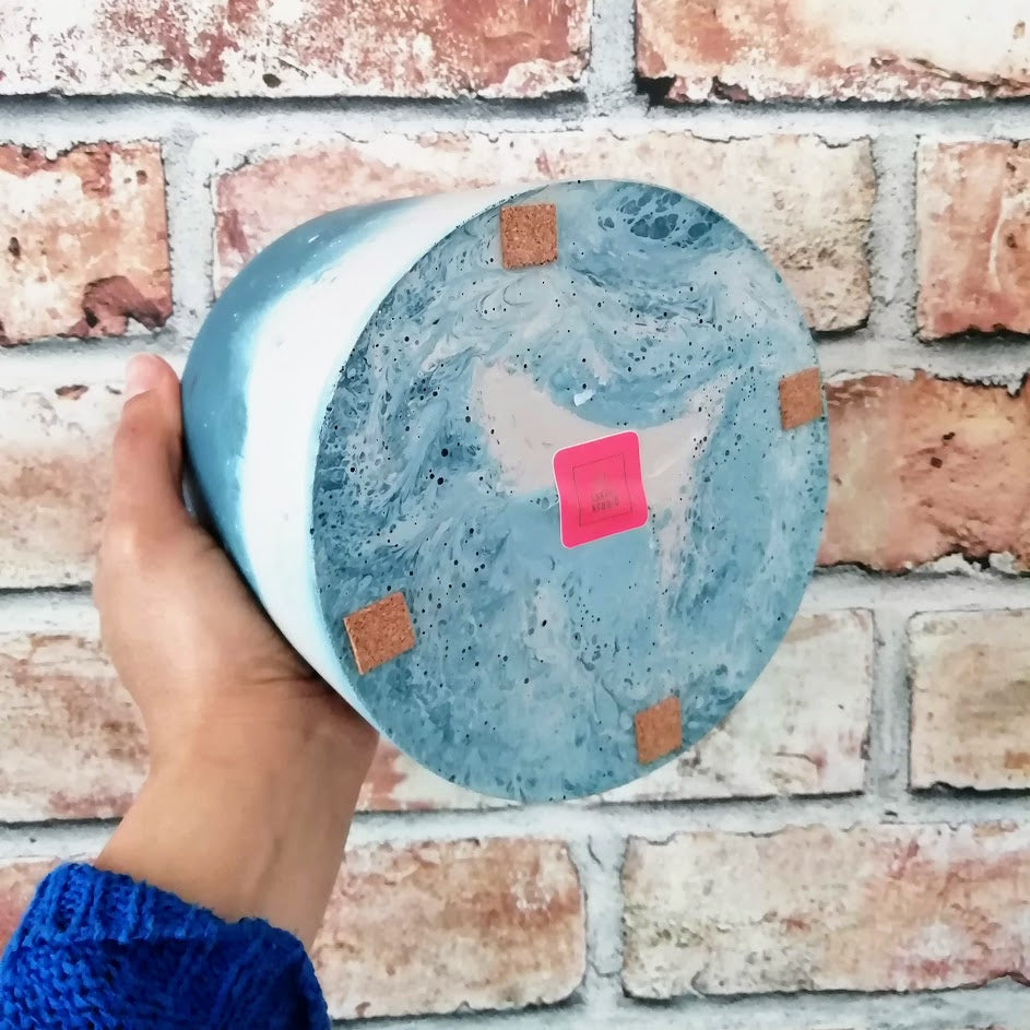 Large Planter Blue