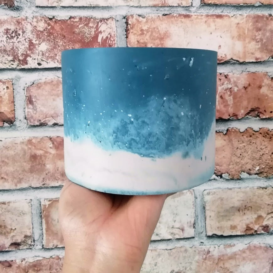 Large Planter Blue