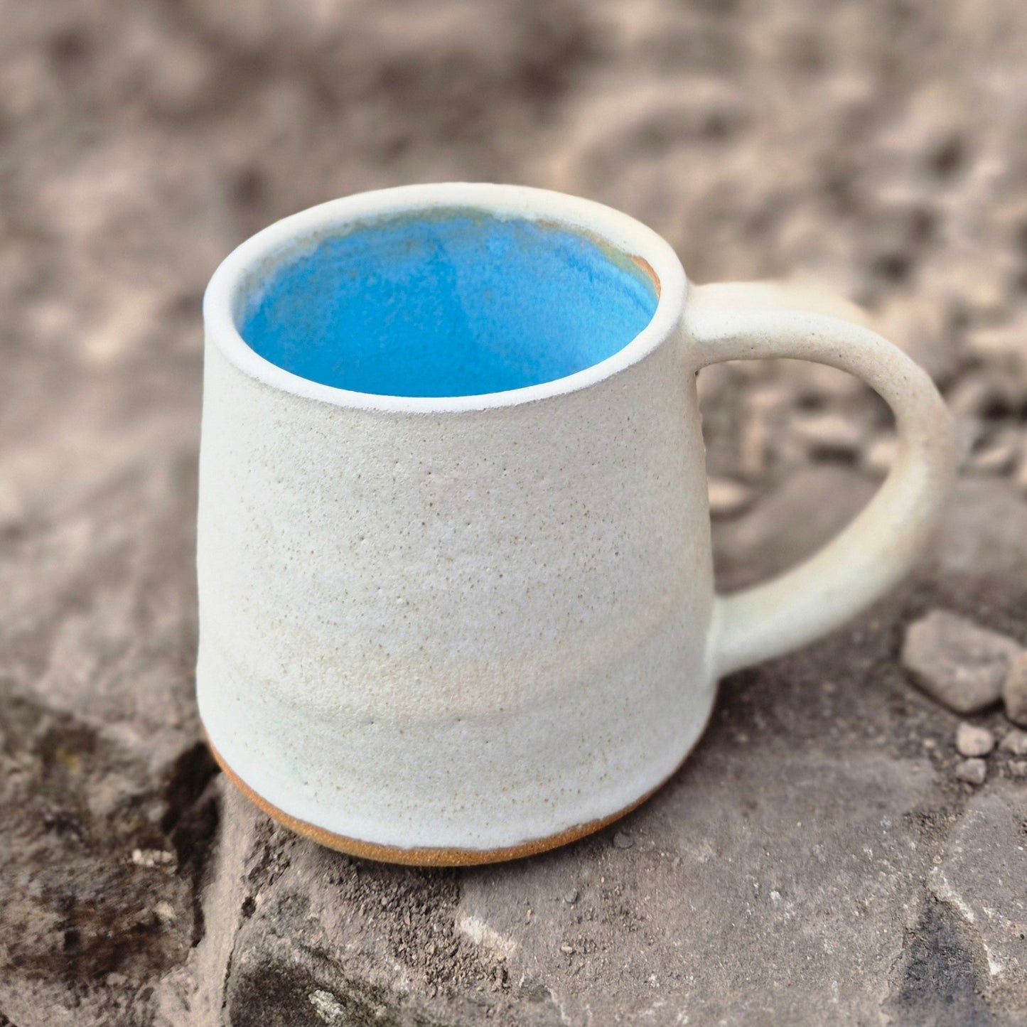 White & Blue Mug
