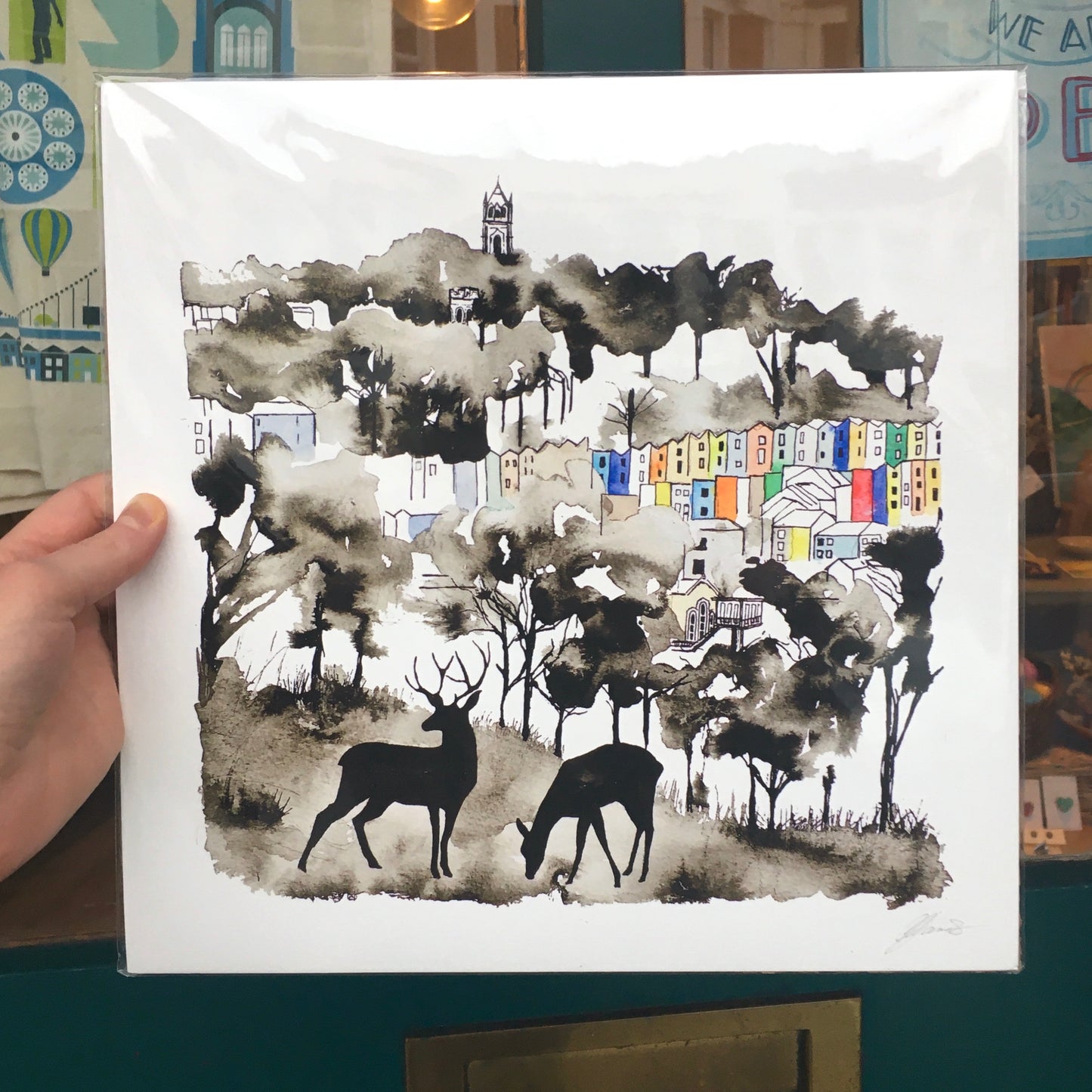 Bristol Deer Print