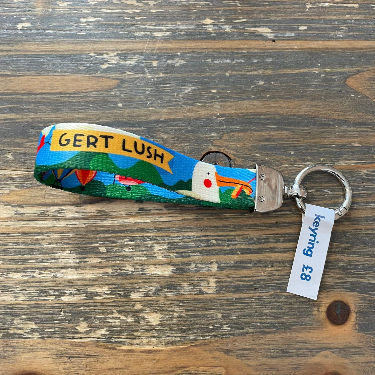 Colourful Keyrings - Various Designs