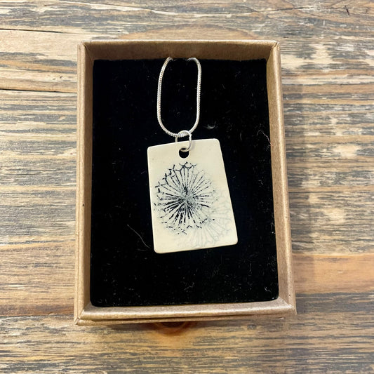 Necklace with Ceramic Pendant