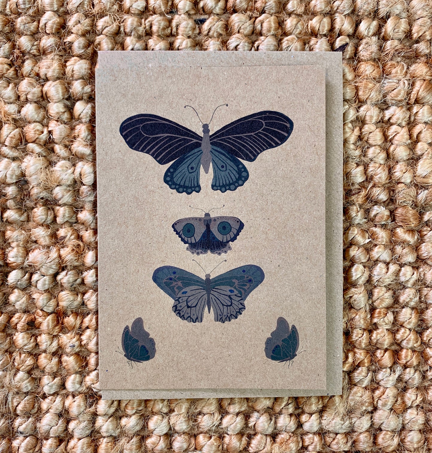 Butterfly Card Kraft