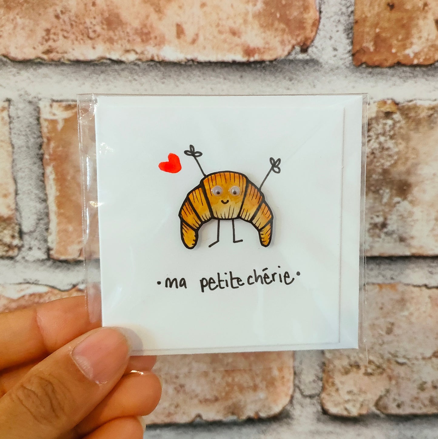 Mini Card Croissant