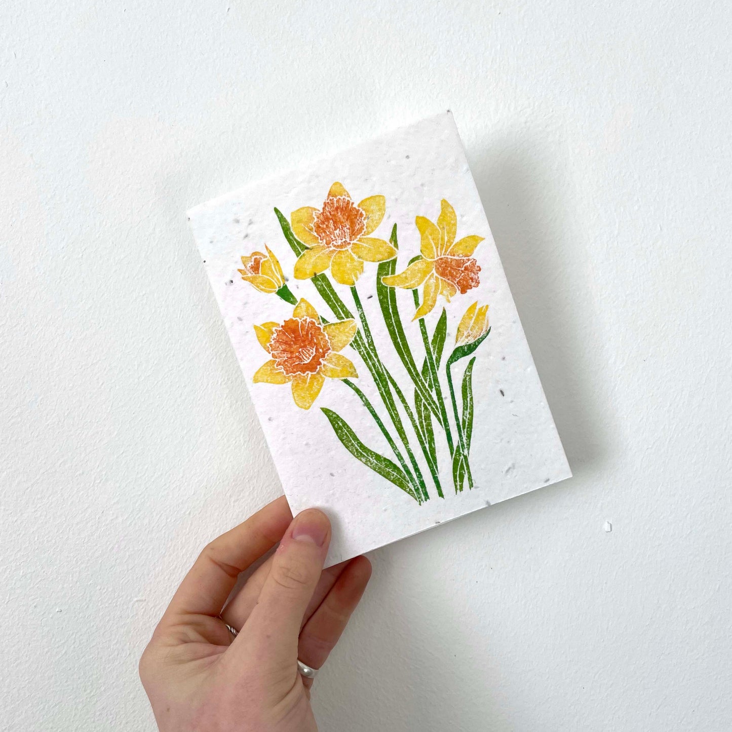 Daffodils Seed Card