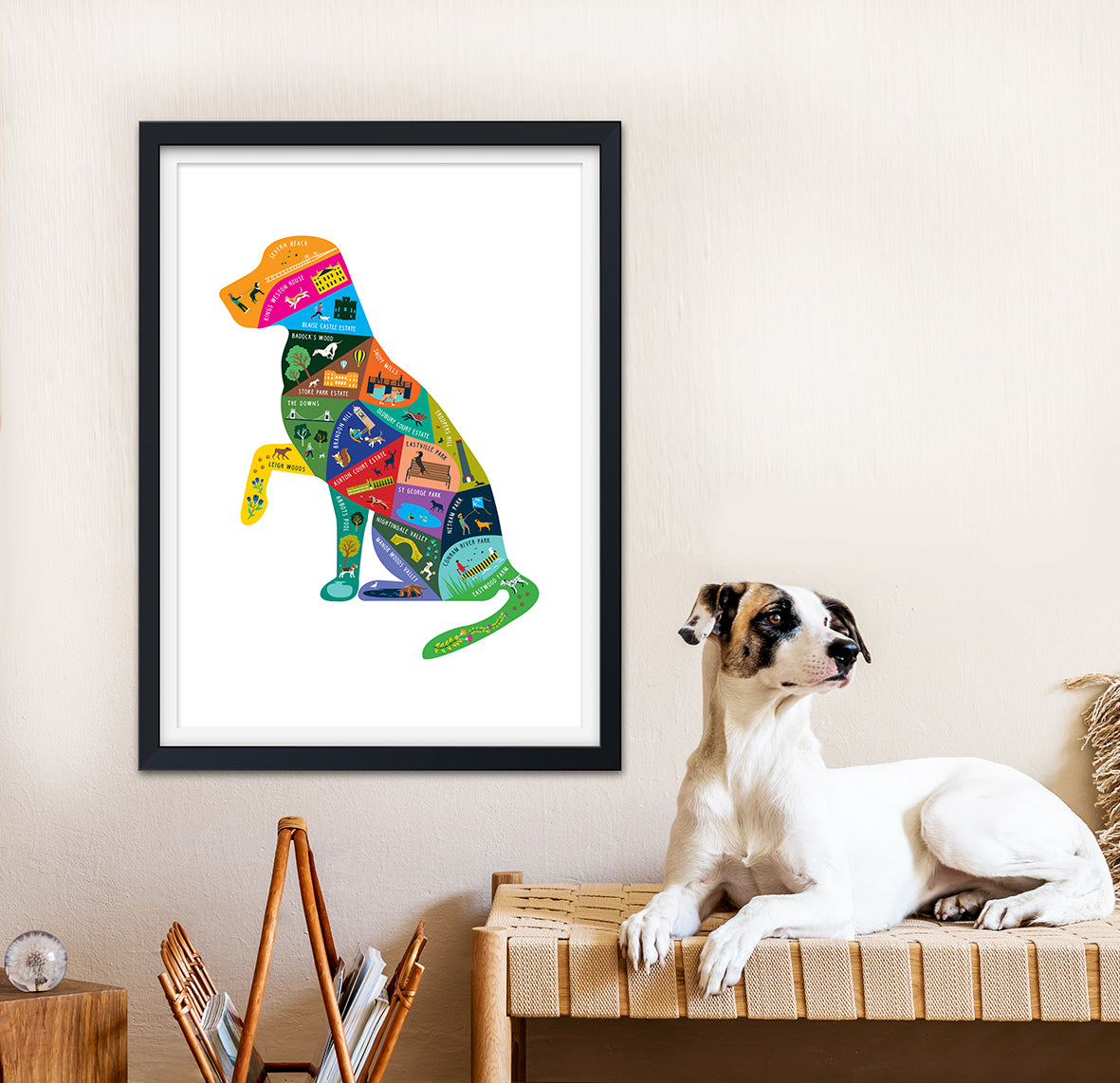 Dog Walk Print