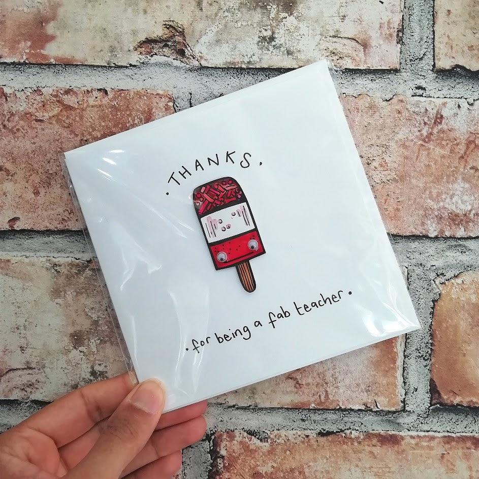 Fab Teacher Card