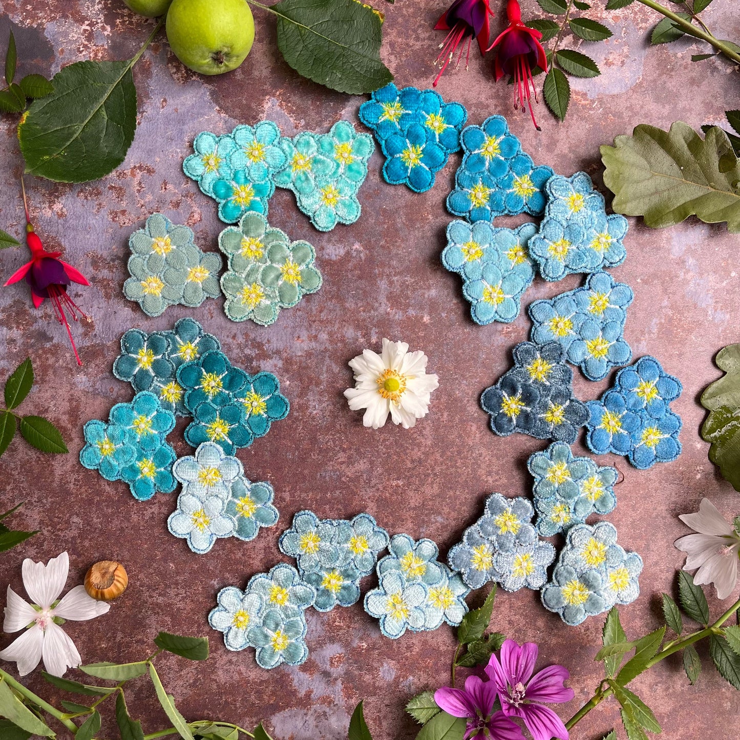 Forget Me Not Brooch