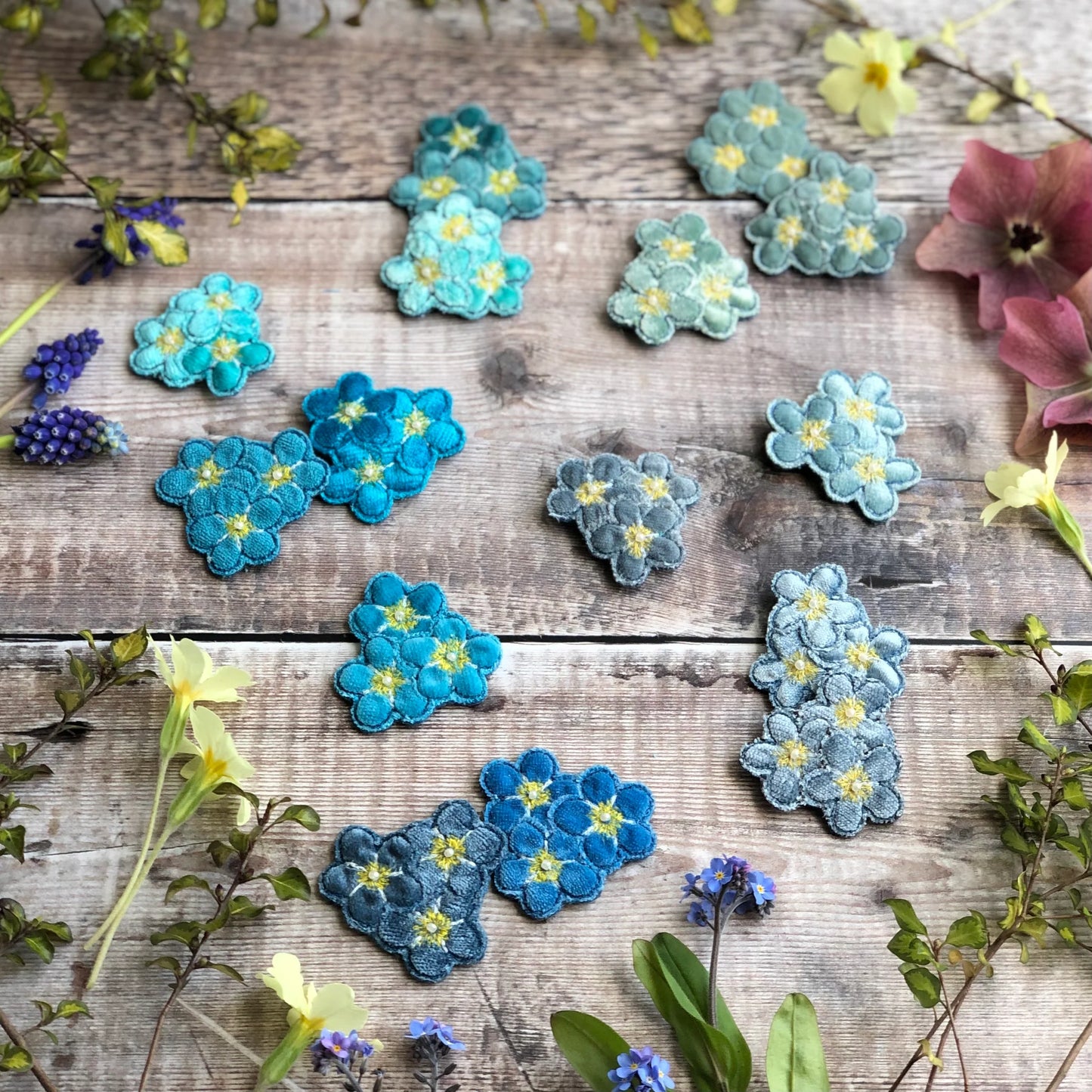 Forget Me Not Brooch