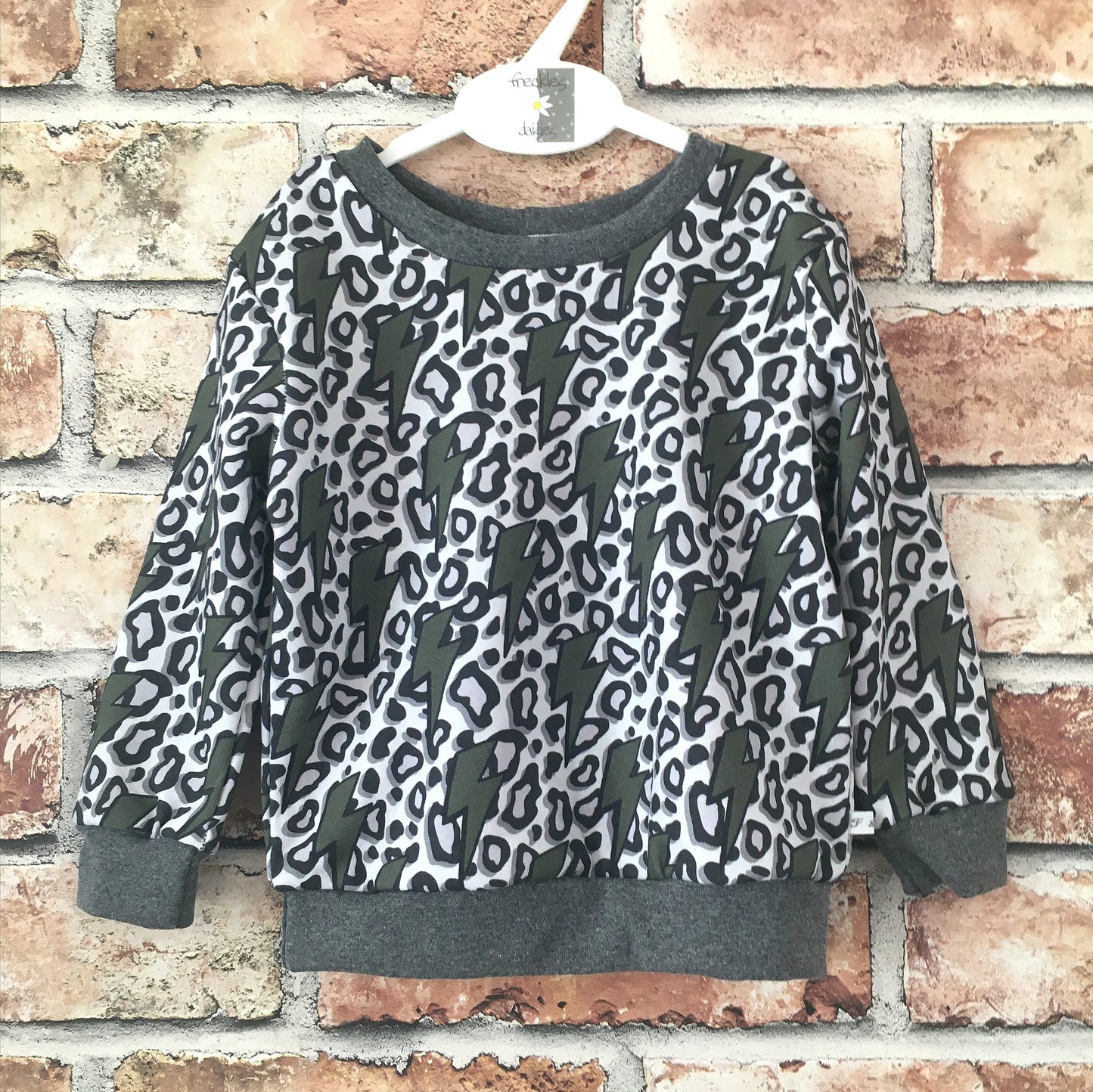 Grey Ziggy Baby Jumper