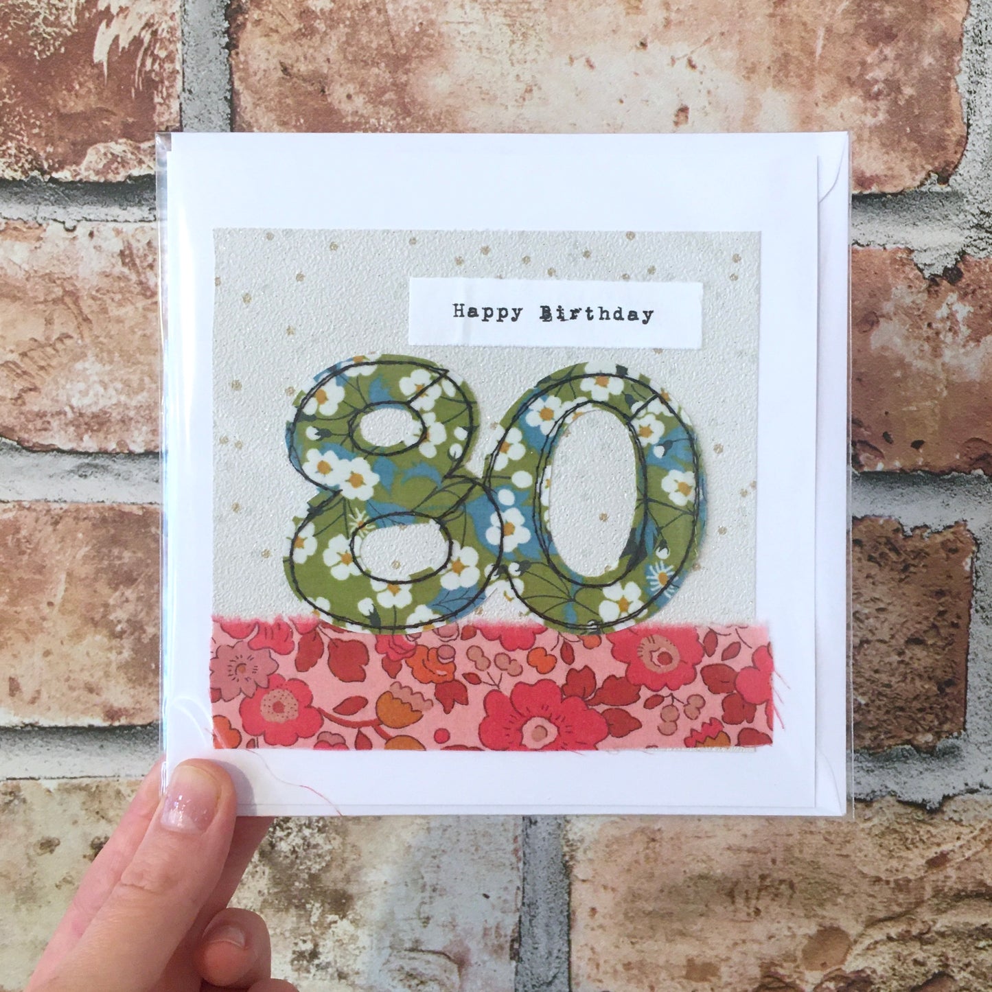 Age Birthday Card 80