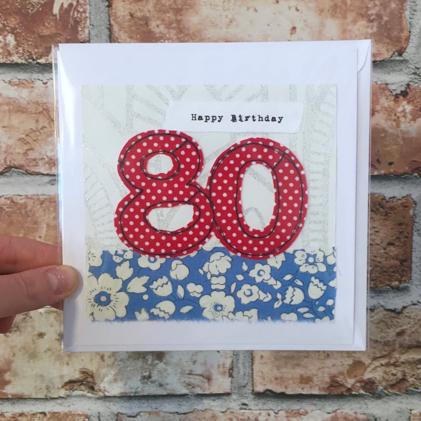 Age Birthday Card 80