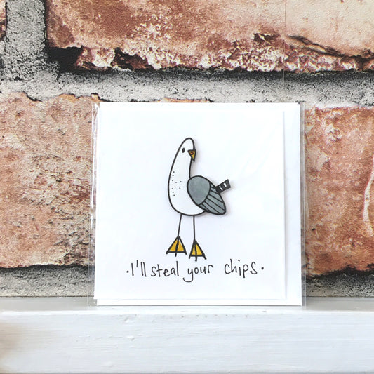 Mini Card Seagull