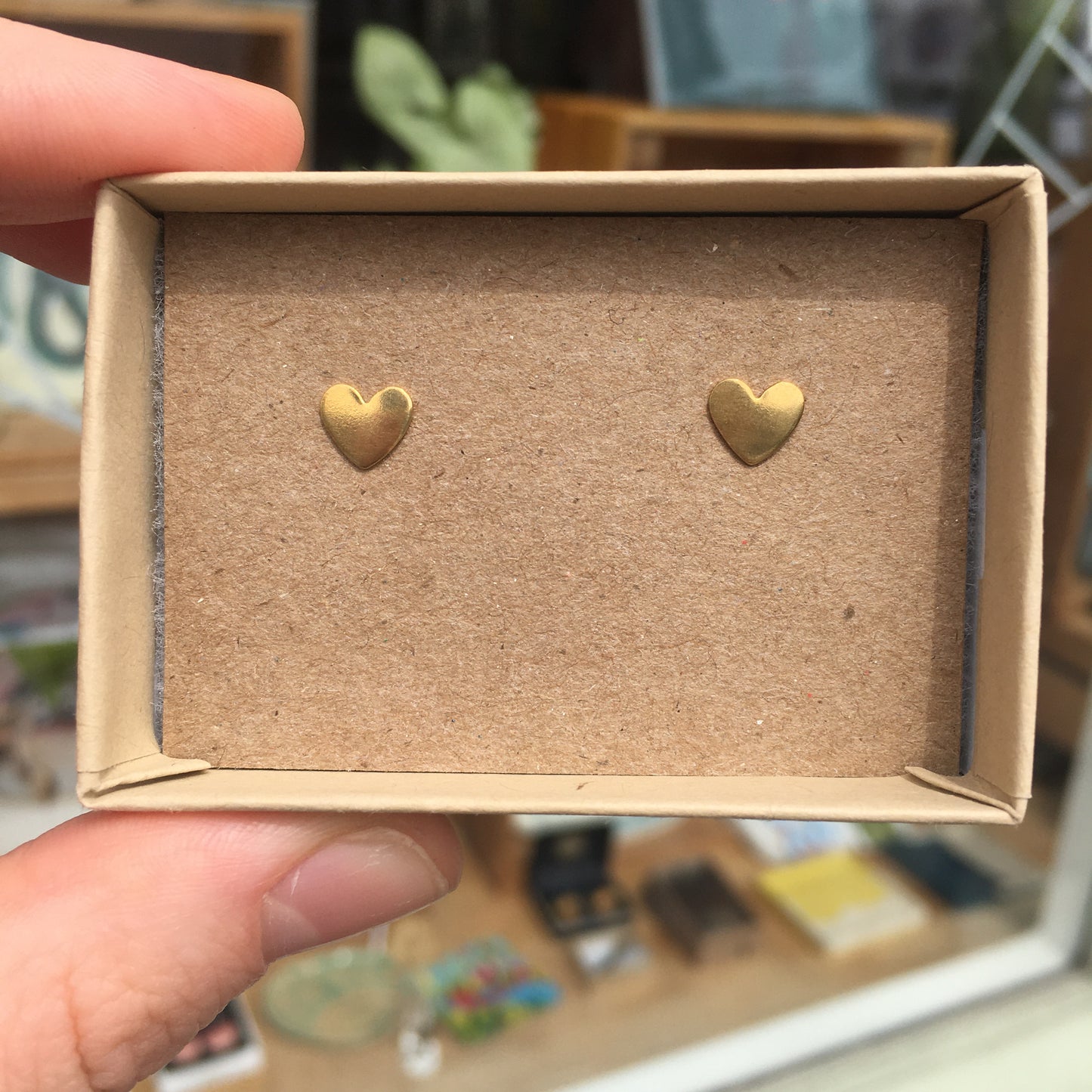 Geo Brass Studs