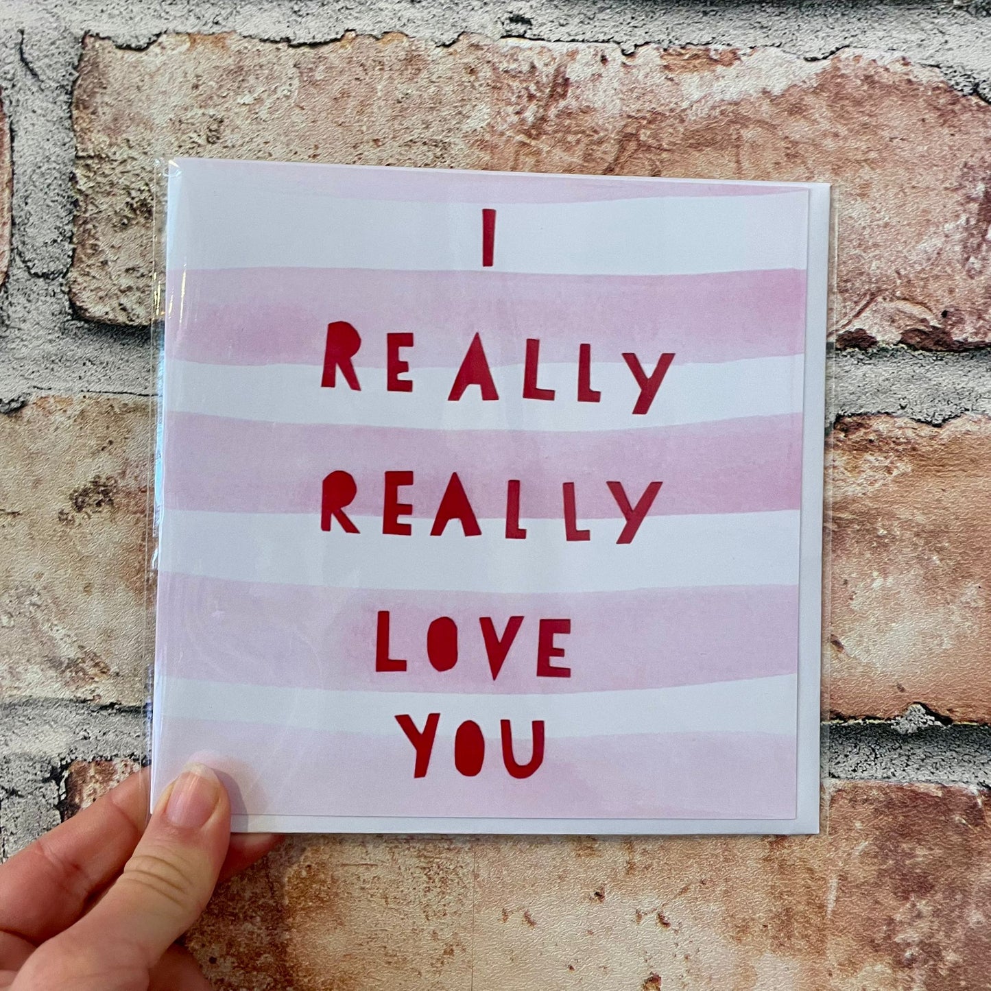 I Really Really Like You Card