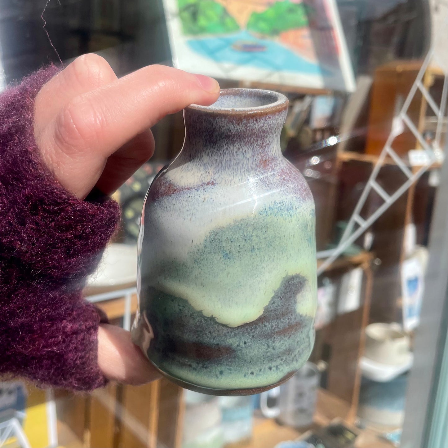 Landscape Bud Vase