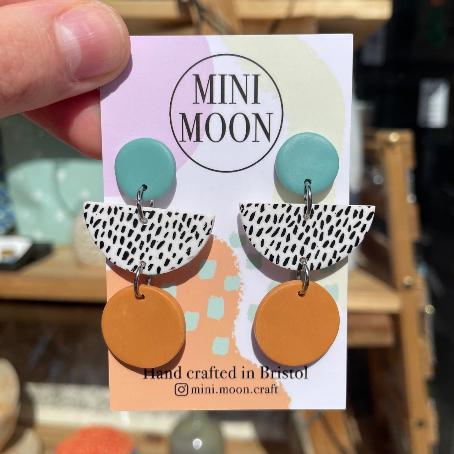 Large Polymer Earrings
