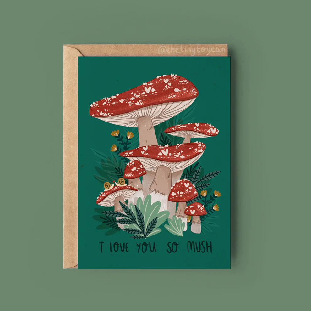 I Love You So Mush Card