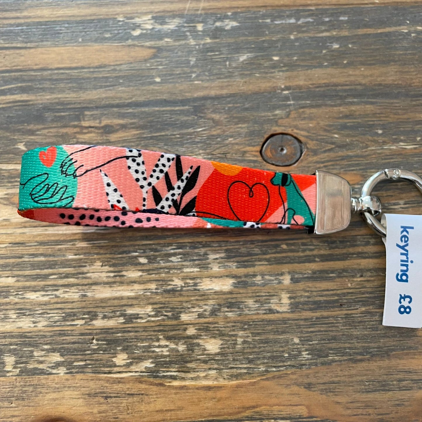 Colourful Keyrings - Various Designs