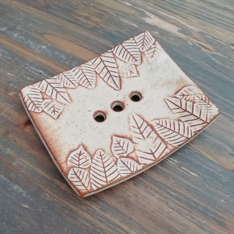 Leafy Soap Dish Medium