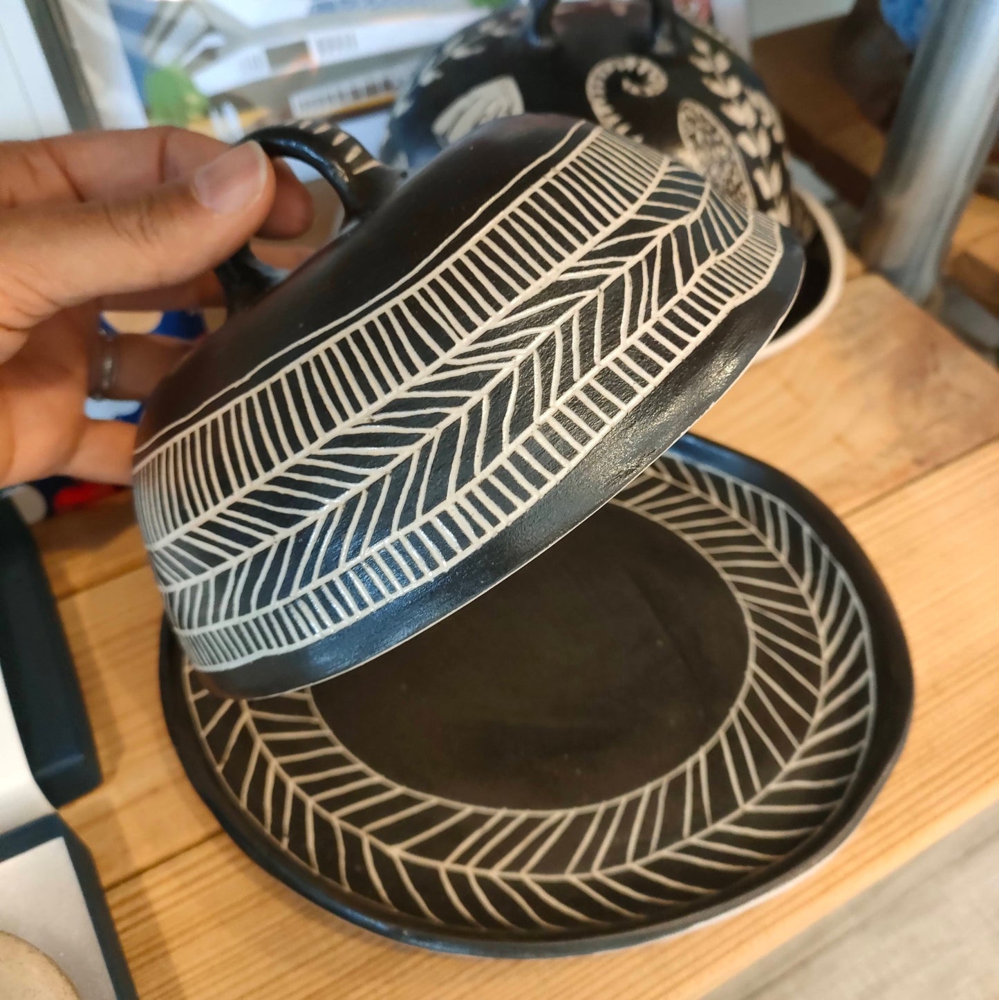 Ceramic Butter/Cheese Dish