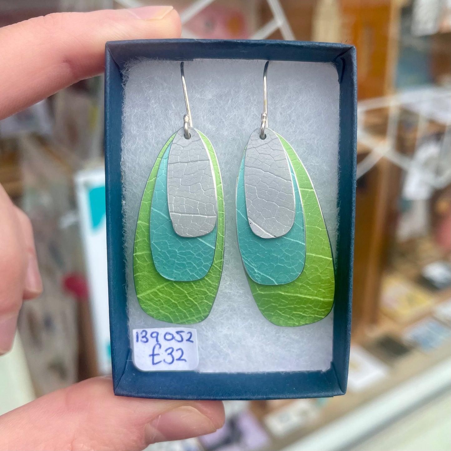 Parrot Wing Earrings