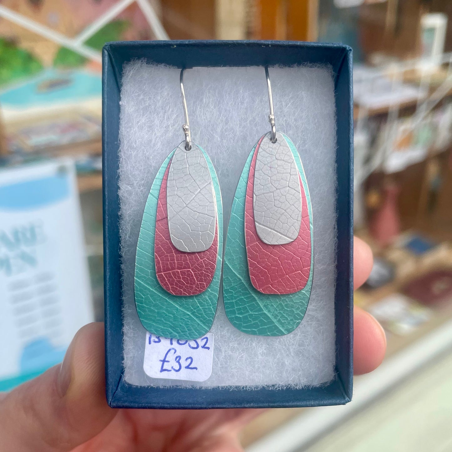 Parrot Wing Earrings