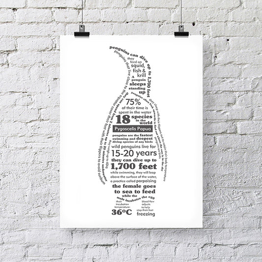 Penguin Facts Print