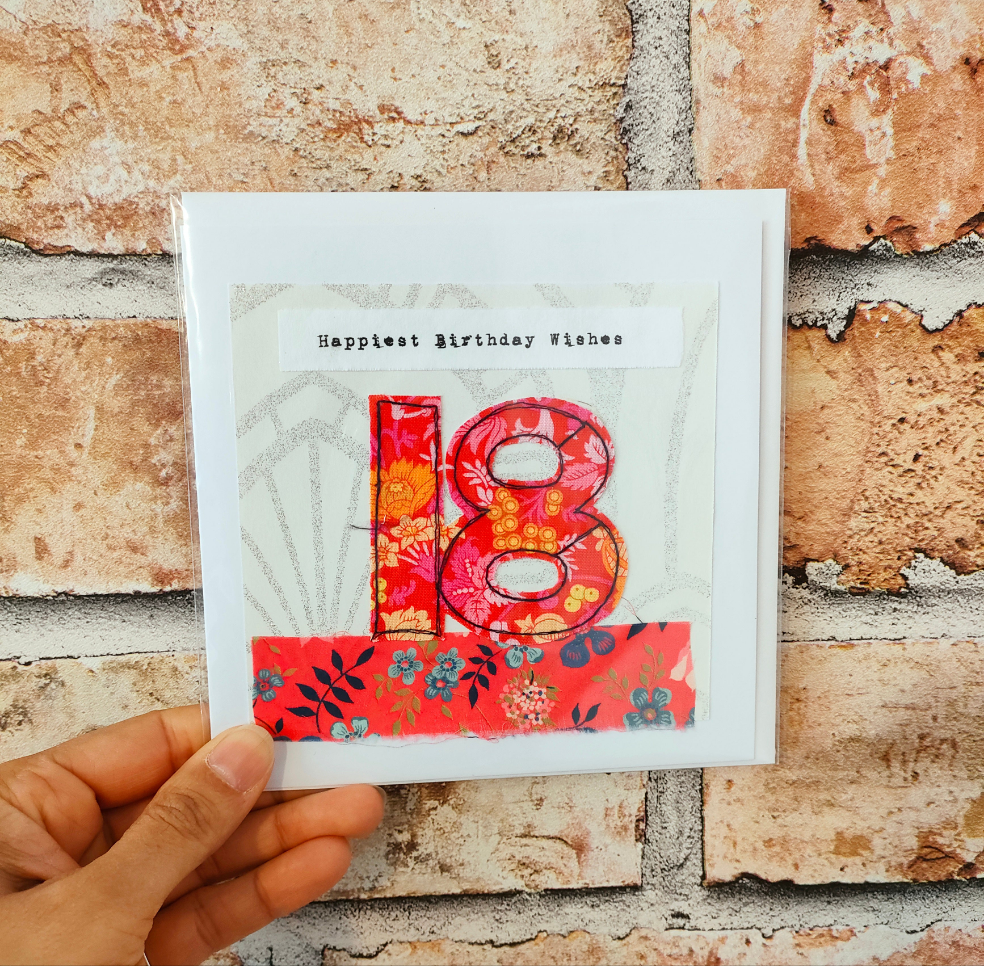 Age Birthday Card 18