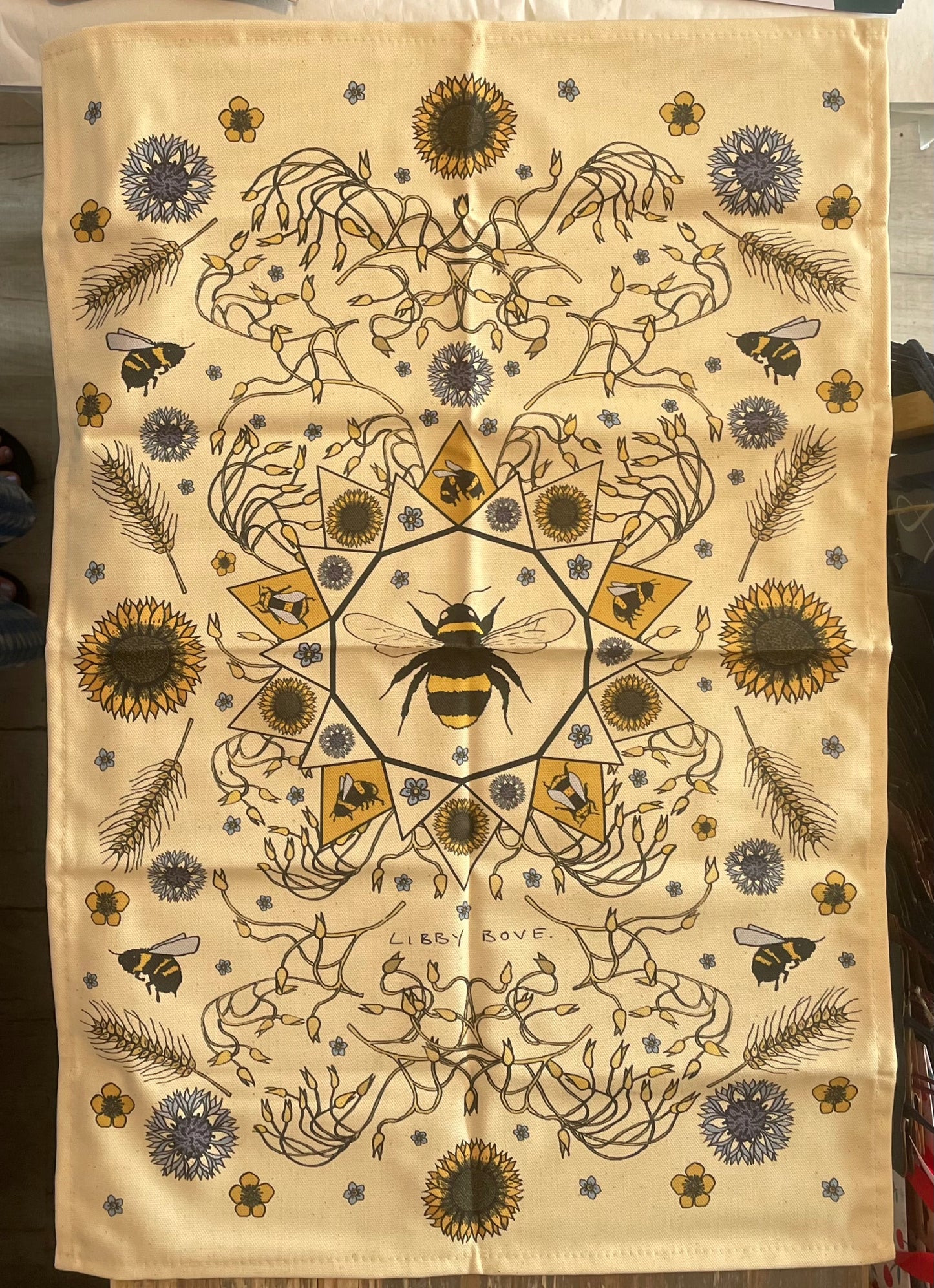 Bee Tea Towel