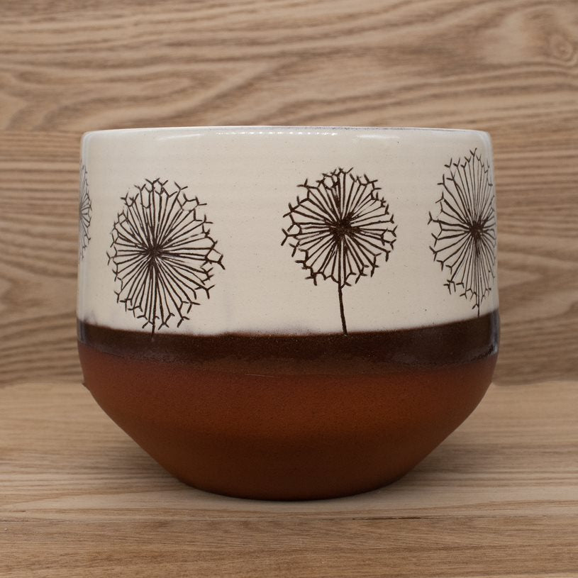 Large Scraffito Planter