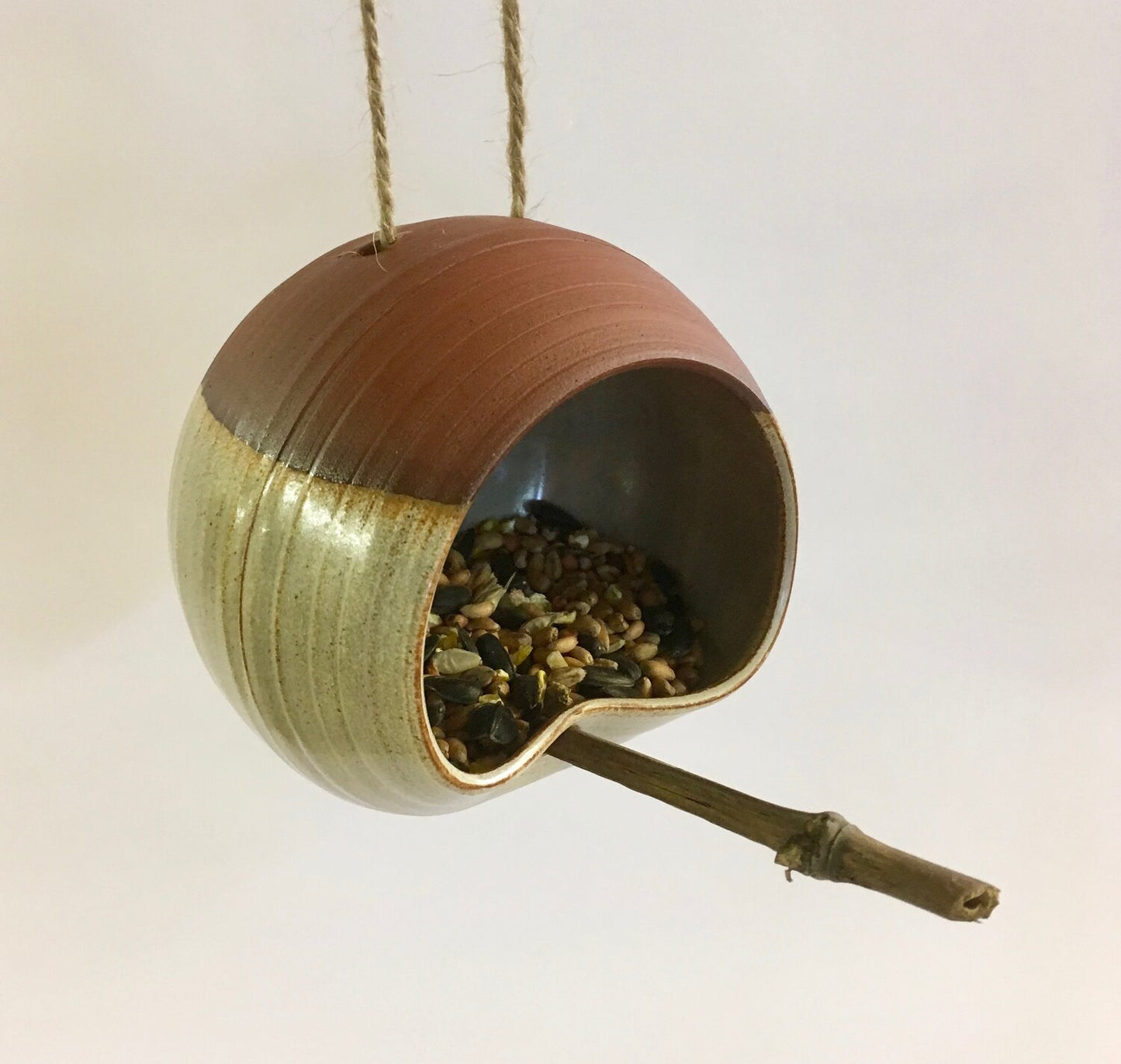 Red Bird Feeder
