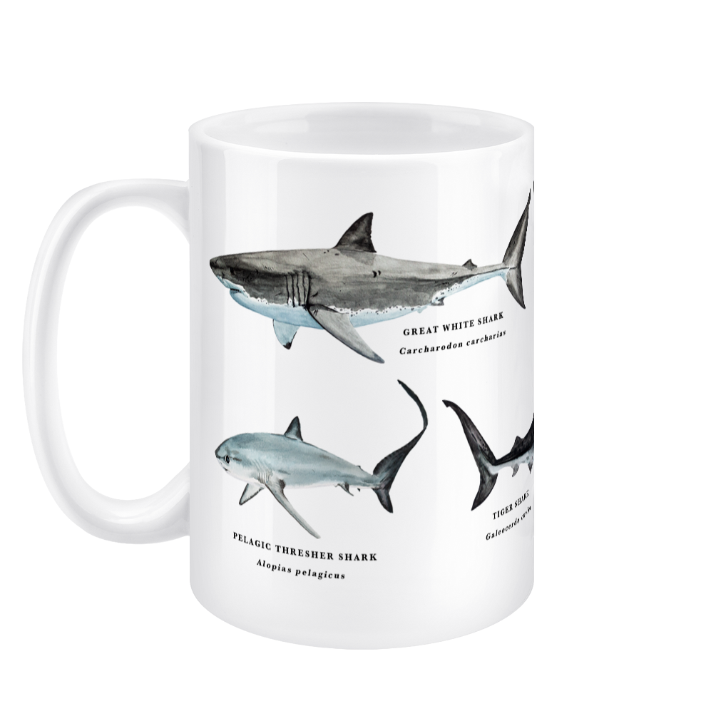 Shark Nerd Mug