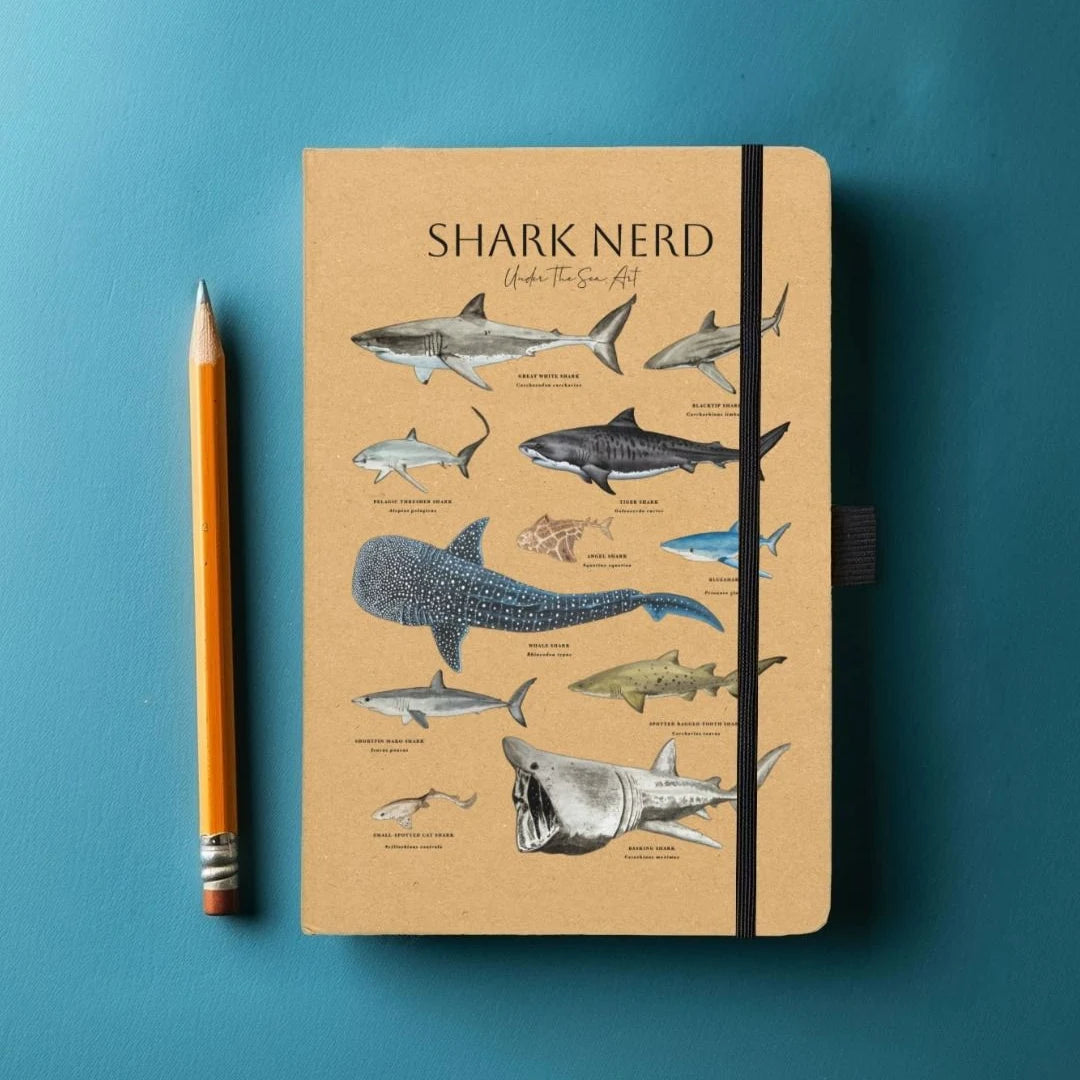 Shark Nerd Notebook A6 & A5
