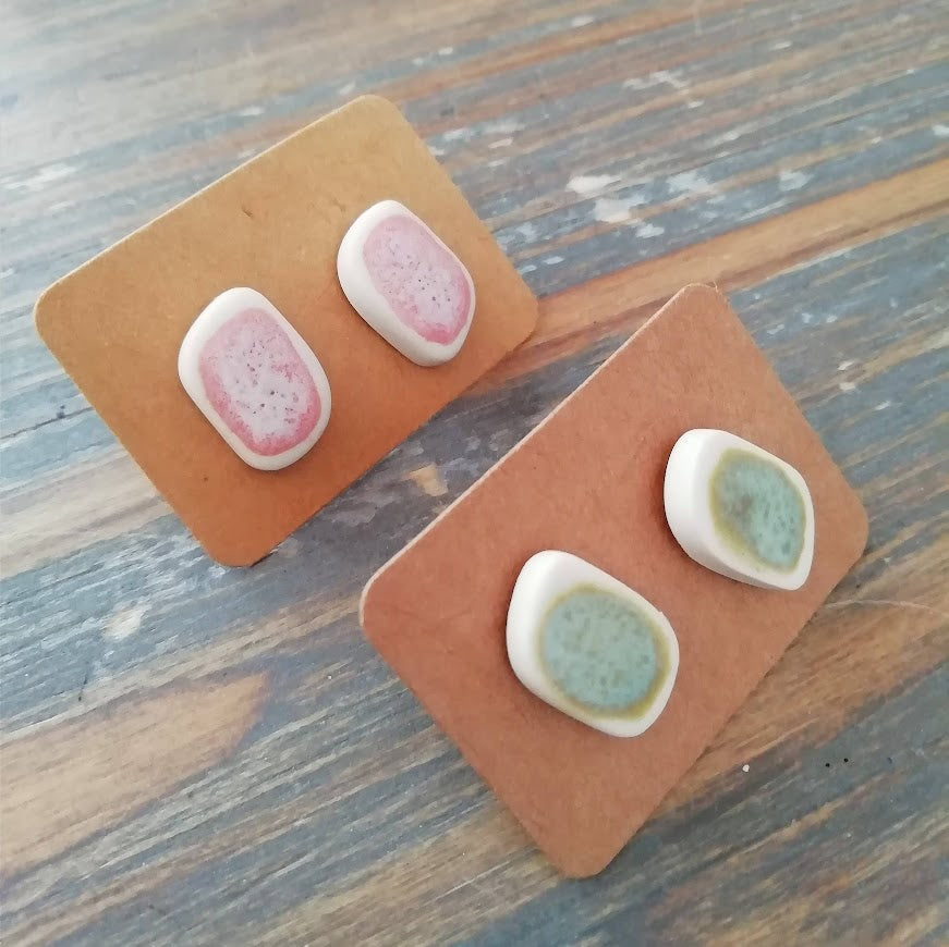 Stud Earrings Robin's Egg