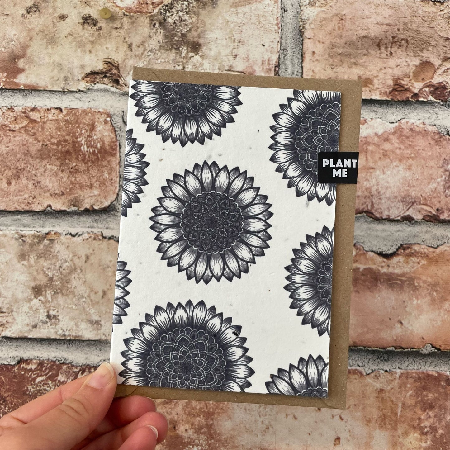 Sunflower Mandala Card